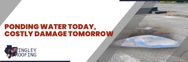 How to Prevent Ponding Water on Flat Roofs After Heavy Rain